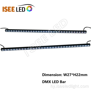 Slim 1M DMX512 LED բար `գծային լուսավորության համար